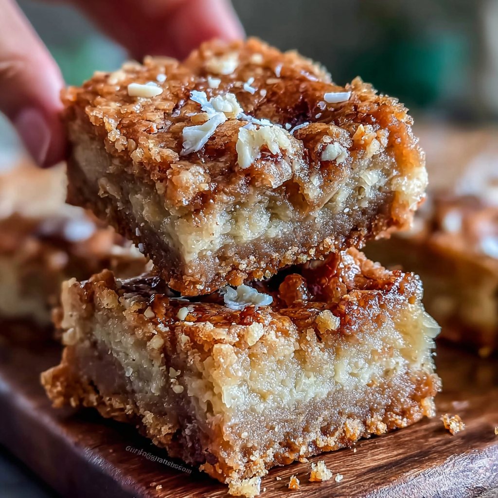 Pure Vanilla & White Chocolate Blondies