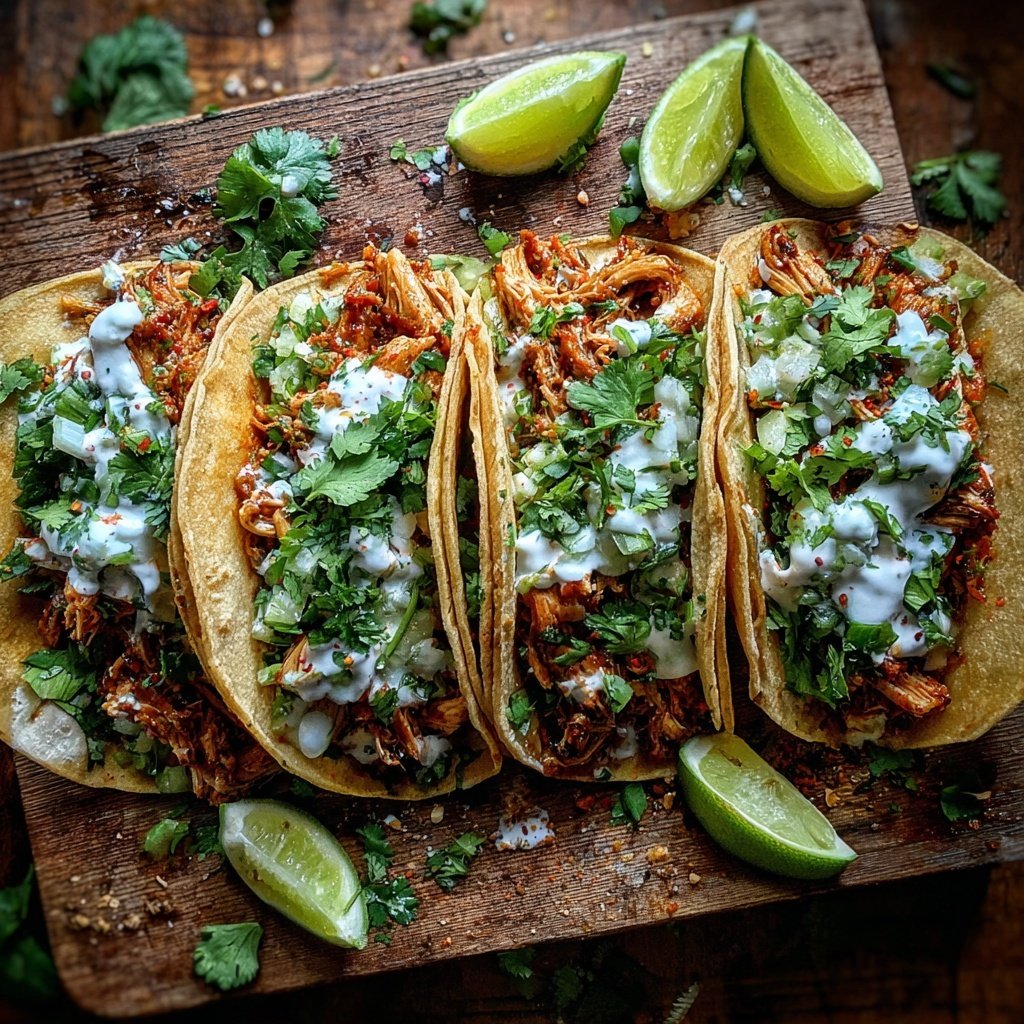 Global Mexican Chicken Tacos