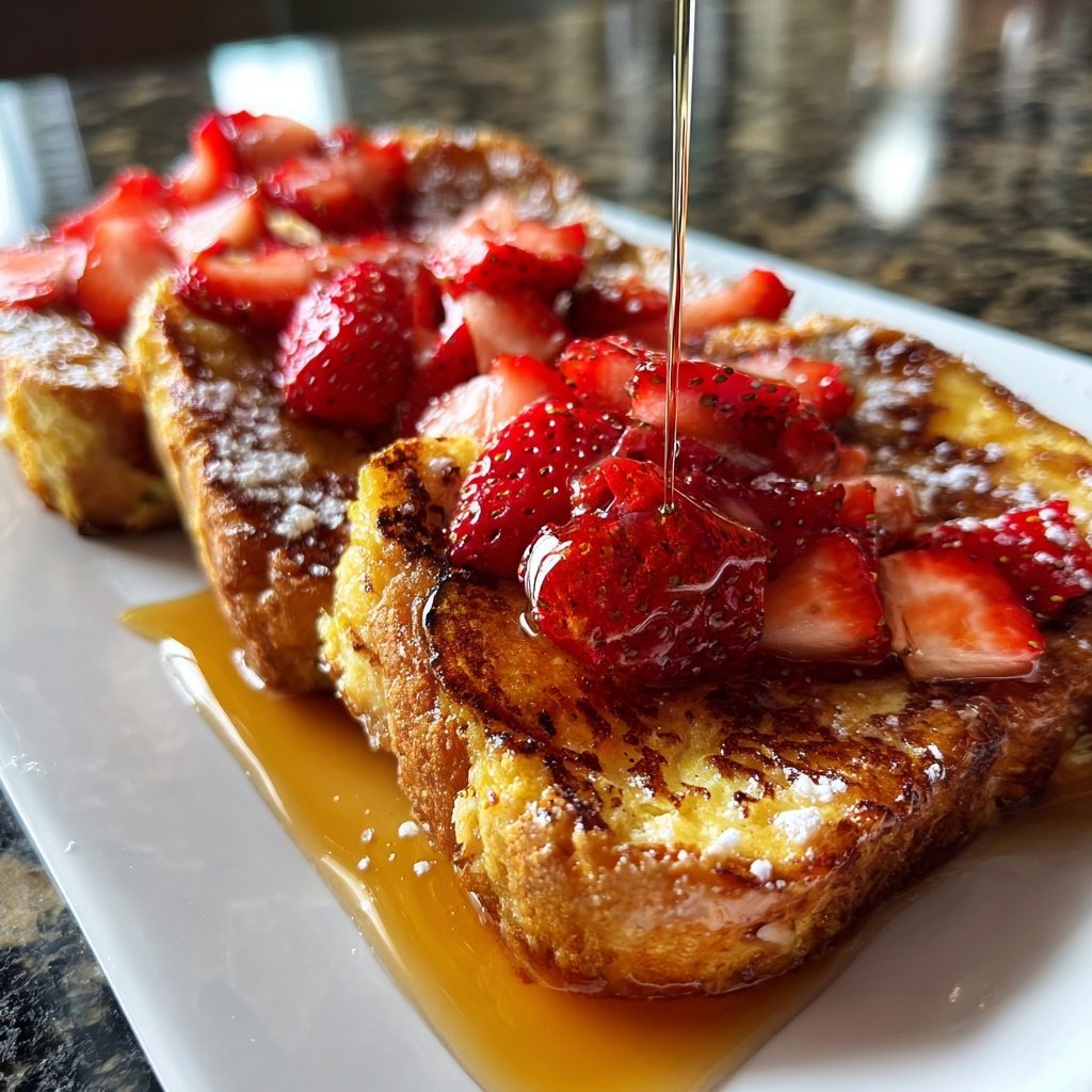 Strawberry Maple French Toast