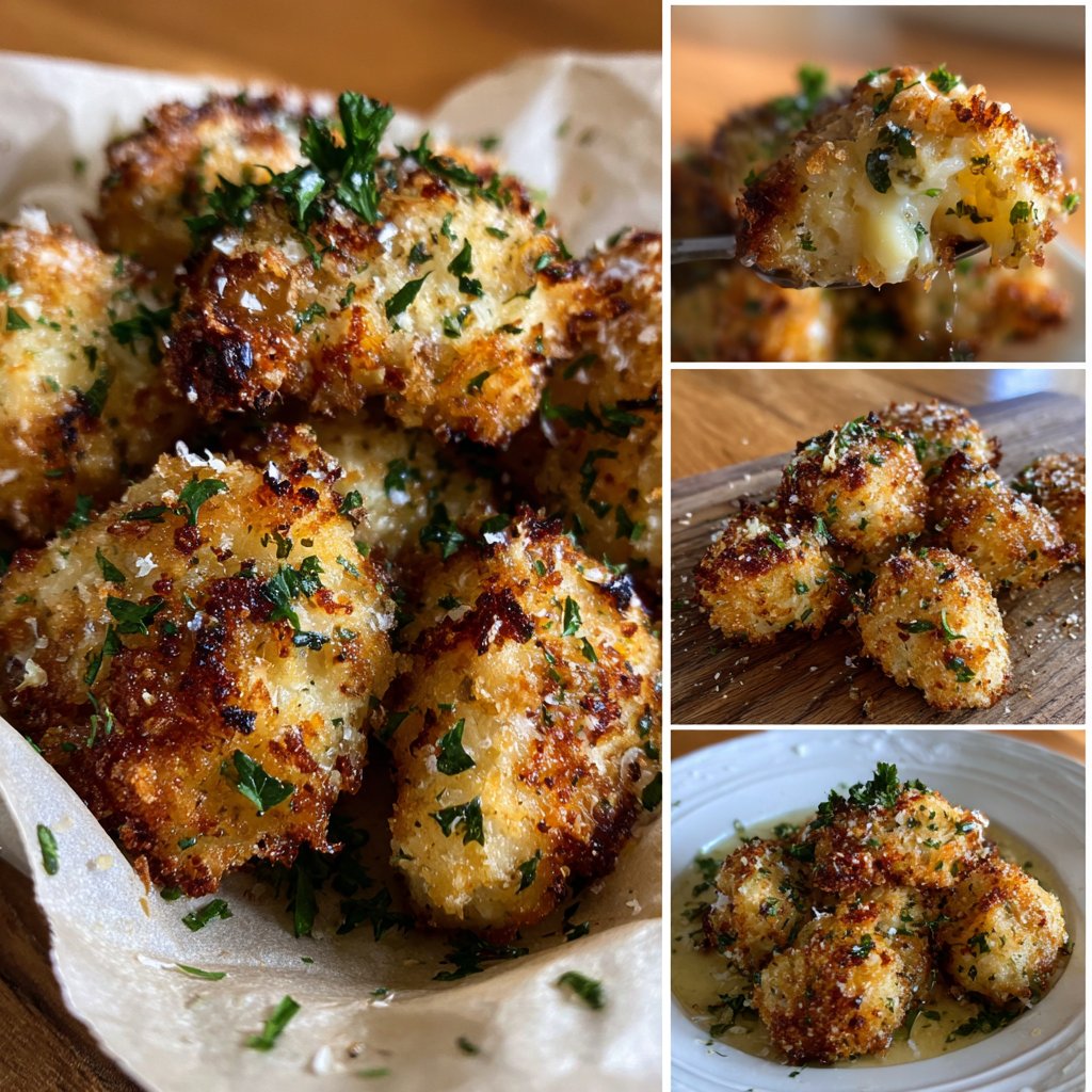 Garlic Parmesan Chicken Bites